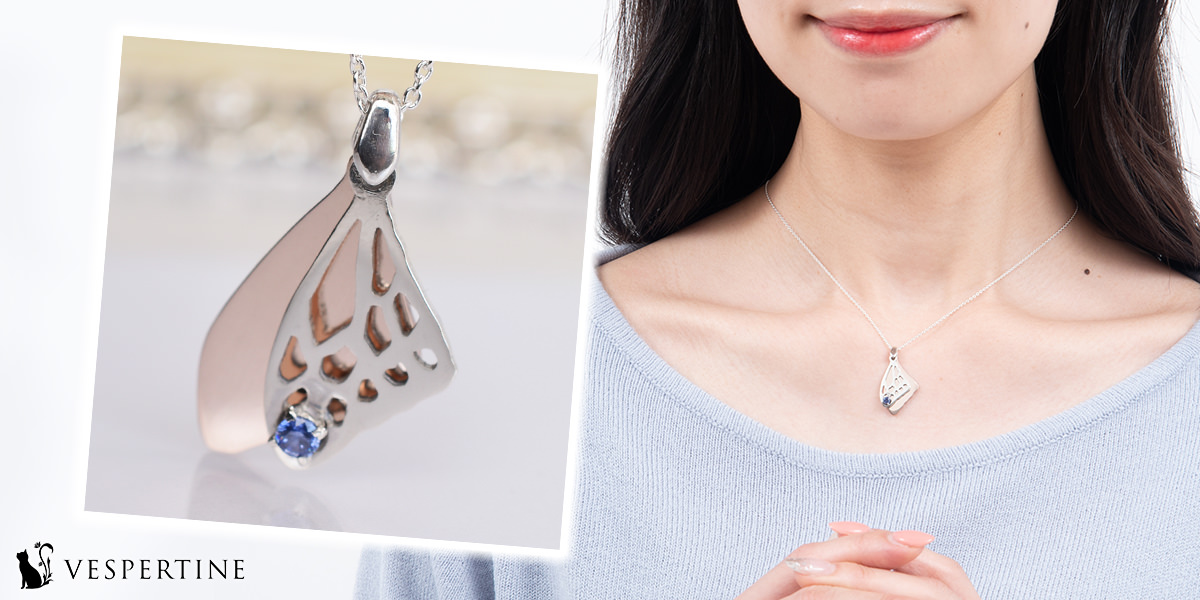 蝶のジュエリー